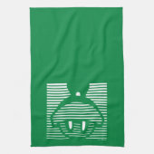 MARVIN HET MARTIAN™ Gestreept pictogram Theedoek (Verticaal)