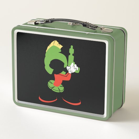MARVIN HET MARTIAN™ silhouet met raygun (Achterkant)