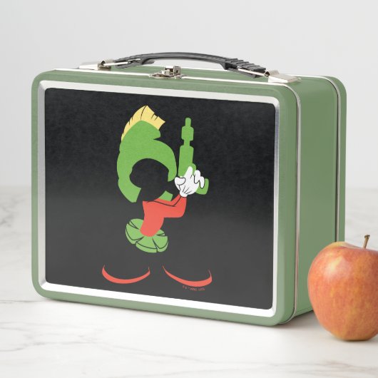 MARVIN HET MARTIAN™ silhouet met raygun (In situ)