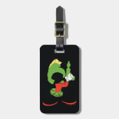 MARVIN HET MARTIAN™ silhouet met raygun Bagagelabel (Voorkant verticaal)