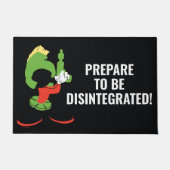 MARVIN HET MARTIAN™ silhouet met raygun Deurmat (Voorkant)