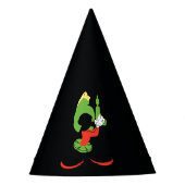 MARVIN HET MARTIAN™ silhouet met raygun Feesthoedjes (Voorkant)