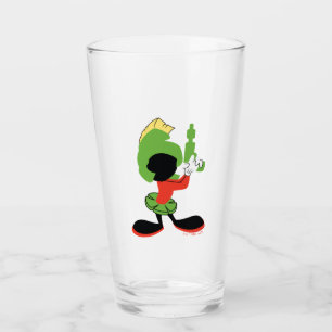 MARVIN HET MARTIAN™ silhouet met raygun Glas