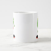 MARVIN HET MARTIAN™ silhouet met raygun Grote Koffiekop (Voorkant)