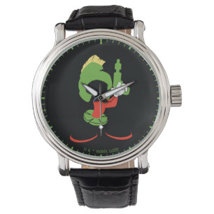 MARVIN HET MARTIAN™ silhouet met raygun Horloge