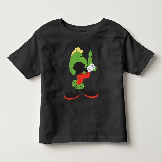 MARVIN HET MARTIAN™ silhouet met raygun Kinder Shirts (Voorkant)