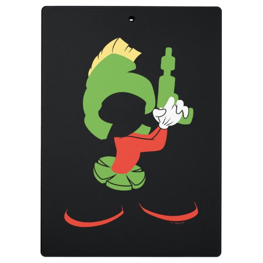 MARVIN HET MARTIAN™ silhouet met raygun Klembord (Achterkant)