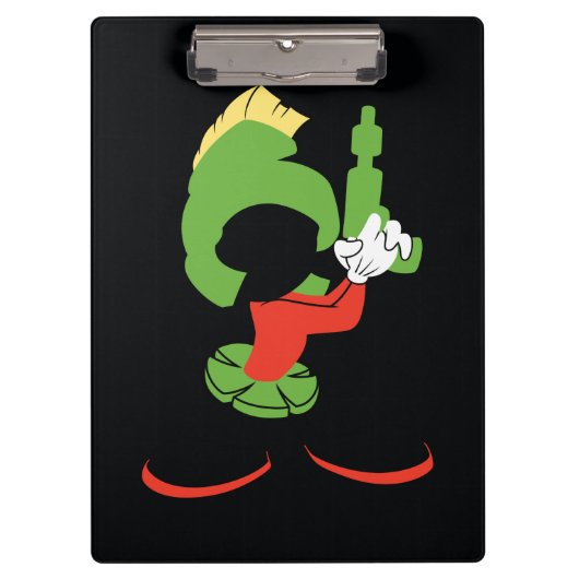 MARVIN HET MARTIAN™ silhouet met raygun Klembord (Voorkant)