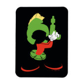 MARVIN HET MARTIAN™ silhouet met raygun Magneet (Verticaal)