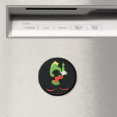 MARVIN HET MARTIAN™ silhouet met raygun Magneet (Insitu (Vaatwasser))