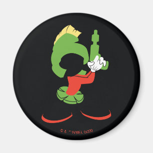 MARVIN HET MARTIAN™ silhouet met raygun Magneet