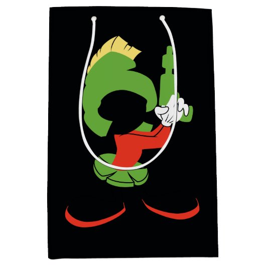MARVIN HET MARTIAN™ silhouet met raygun Medium Cadeauzakje (Voorkant)