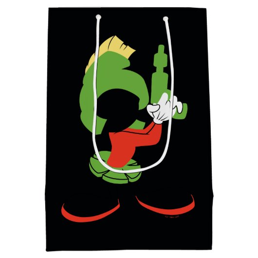 MARVIN HET MARTIAN™ silhouet met raygun Medium Cadeauzakje (Achterkant)
