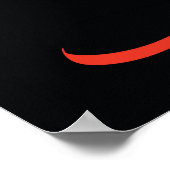 MARVIN HET MARTIAN™ silhouet met raygun Poster (Hoek)