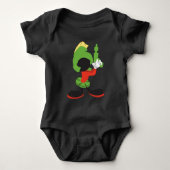 MARVIN HET MARTIAN™ silhouet met raygun Romper (Voorkant)