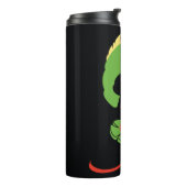 MARVIN HET MARTIAN™ silhouet met raygun Thermosbeker (Gedraaid links)