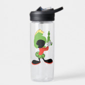 MARVIN HET MARTIAN™ silhouet met raygun Waterfles (Links)