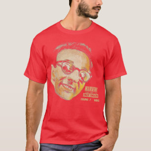 MARVIN Horror Host Shock Theater Chicago WBKB T-shirt