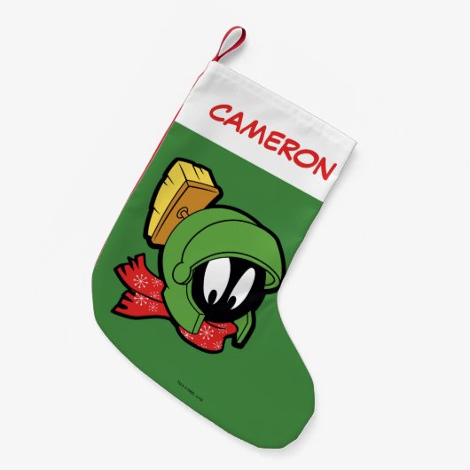 MARVIN MARTIAN™ "Outta This World"-feestdag Kleine Kerstsok (Voorkant (Hangend))