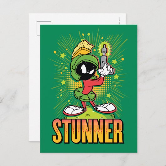 MARVIN MARTIAN™ - Stunner Feestdagenkaart (Voorkant / Achterkant)