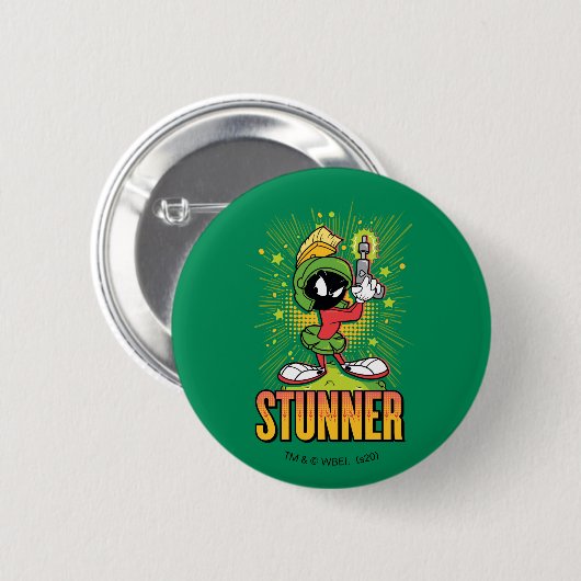 MARVIN MARTIAN™ - Stunner Ronde Button 5,7 Cm (Voorkant /achterkant)