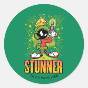 MARVIN MARTIAN™ - Verblinder Ronde Sticker