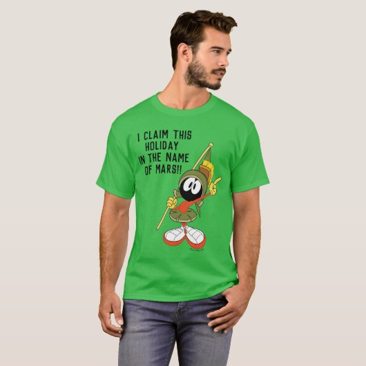 MARVIN MARTIAN™ Winter Cabin T-shirt (Voorkant volledig)