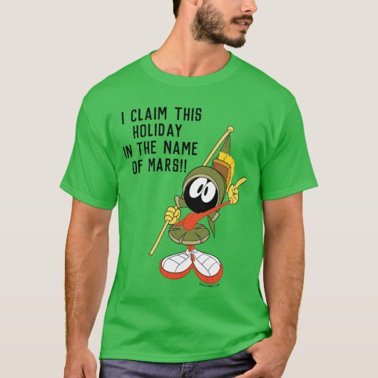 MARVIN MARTIAN™ Winter Cabin T-shirt (Voorkant)