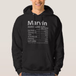 MARVIN Nutrition Funny Birthday Persoonlijke naam Hoodie<br><div class="desc">MARVIN Nutrition Funny Birthday Persoonlijke naam Gift Idea</div>