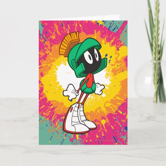 Marvin op zijn hielen kaart (Voorkant)
