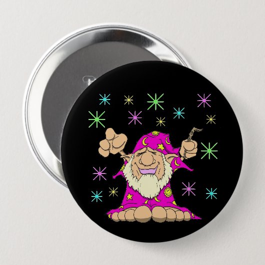 Marvin Ronde Button 4,0 Cm (Voorkant /achterkant)