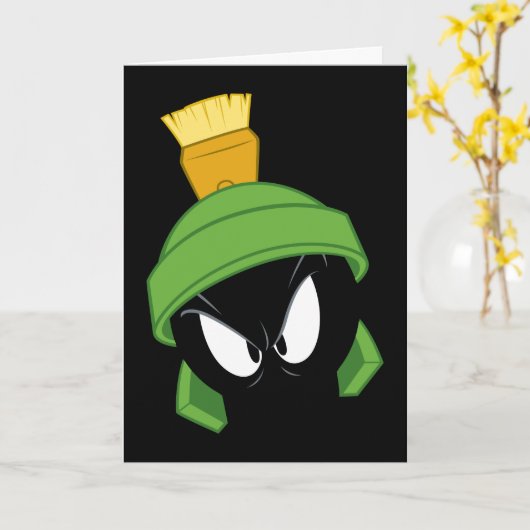 MARVIN THE MARTIAN™ Angry Face Kaart (Gele Bloem)