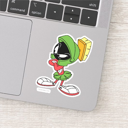 MARVIN THE MARTIAN™ Annoyed Sticker (Detail)