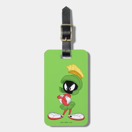 MARVIN THE MARTIAN™ | Armen Gekruist Bagagelabel (Voorkant verticaal)