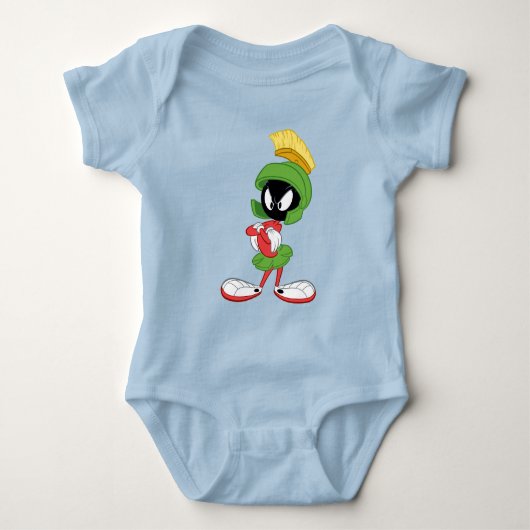 MARVIN THE MARTIAN™ | Armen Gekruist Romper (Voorkant)