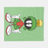 MARVIN THE MARTIAN™ armen open Fleece Deken (Voorkant (Horizontaal))