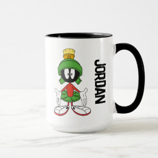 MARVIN THE MARTIAN™ armen open | Jouw naam toevoeg Mok