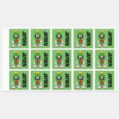MARVIN THE MARTIAN™ armen open | voeg naam toe Labels (Vel)