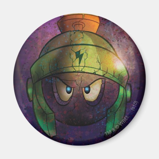 MARVIN THE MARTIAN™ Battle Hardened Magneet (Voorkant)