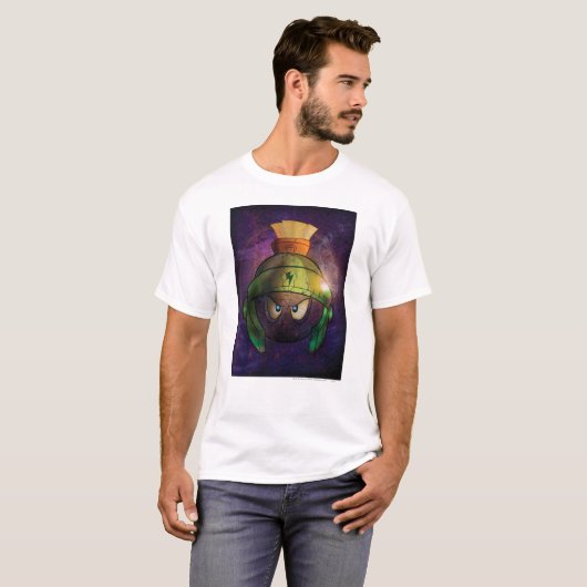 MARVIN THE MARTIAN™ Battle Hardened T-shirt (Voorkant volledig)