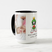 MARVIN THE MARTIAN™ | Beste mam foto Mok (Voorkant links)