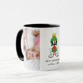 MARVIN THE MARTIAN™ | Beste mam foto Mok (Voorkant links)