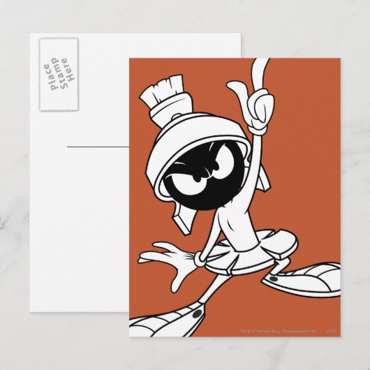 MARVIN THE MARTIAN™ Big Speech Briefkaart (Voorkant / Achterkant)