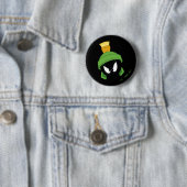 MARVIN THE MARTIAN™ Boze Gezicht Ronde Button 5,7 Cm (In situ)