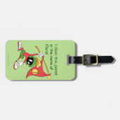 MARVIN THE MARTIAN™ Claousful Planet Bagagelabel (Voorkant horizontaal)