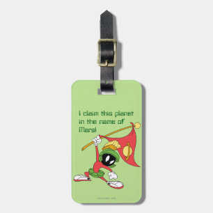 MARVIN THE MARTIAN™ Claousful Planet Bagagelabel