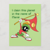 MARVIN THE MARTIAN™ Claousful Planet Briefkaart (Voorkant)