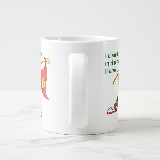 MARVIN THE MARTIAN™ Claousful Planet Grote Koffiekop (Achterkant)