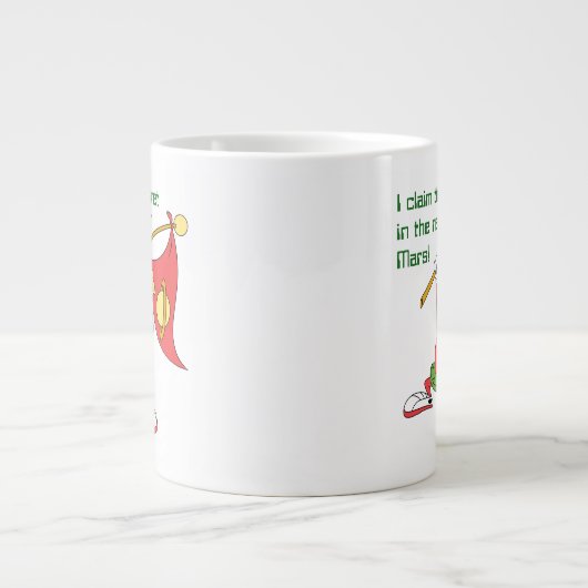 MARVIN THE MARTIAN™ Claousful Planet Grote Koffiekop (Voorkant)