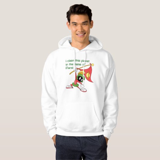 MARVIN THE MARTIAN™ Claousful Planet Hoodie (Voorkant volledig)